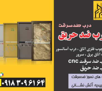 معرفی انواع درب ضد حریق از نگاه جنس درب