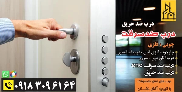 Where is the anti-theft metal door used